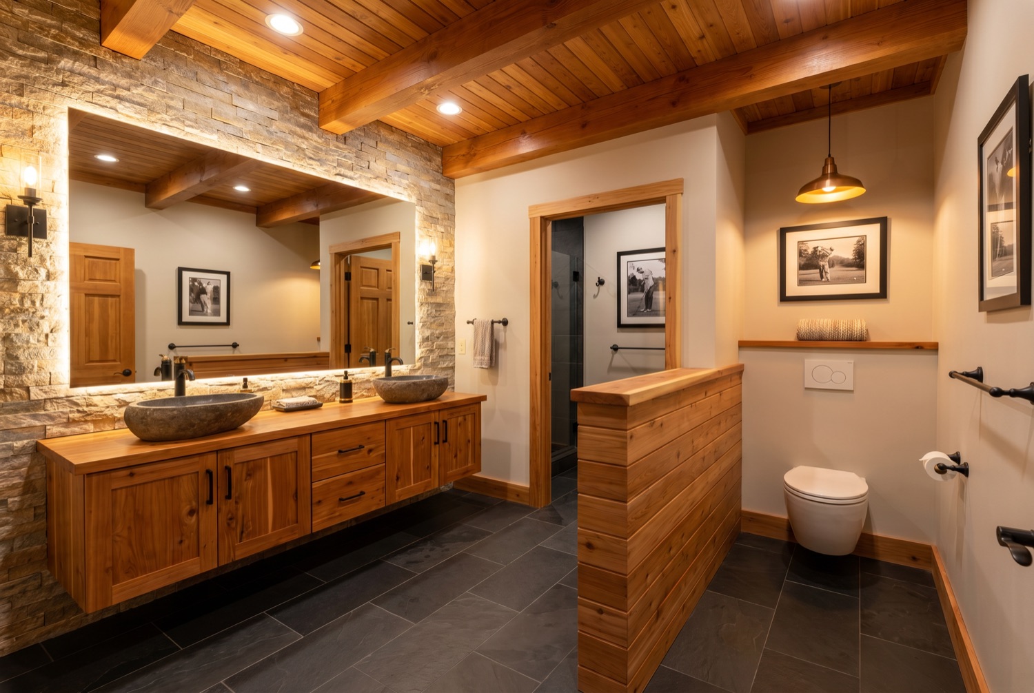 Concept of the renovated members restroom